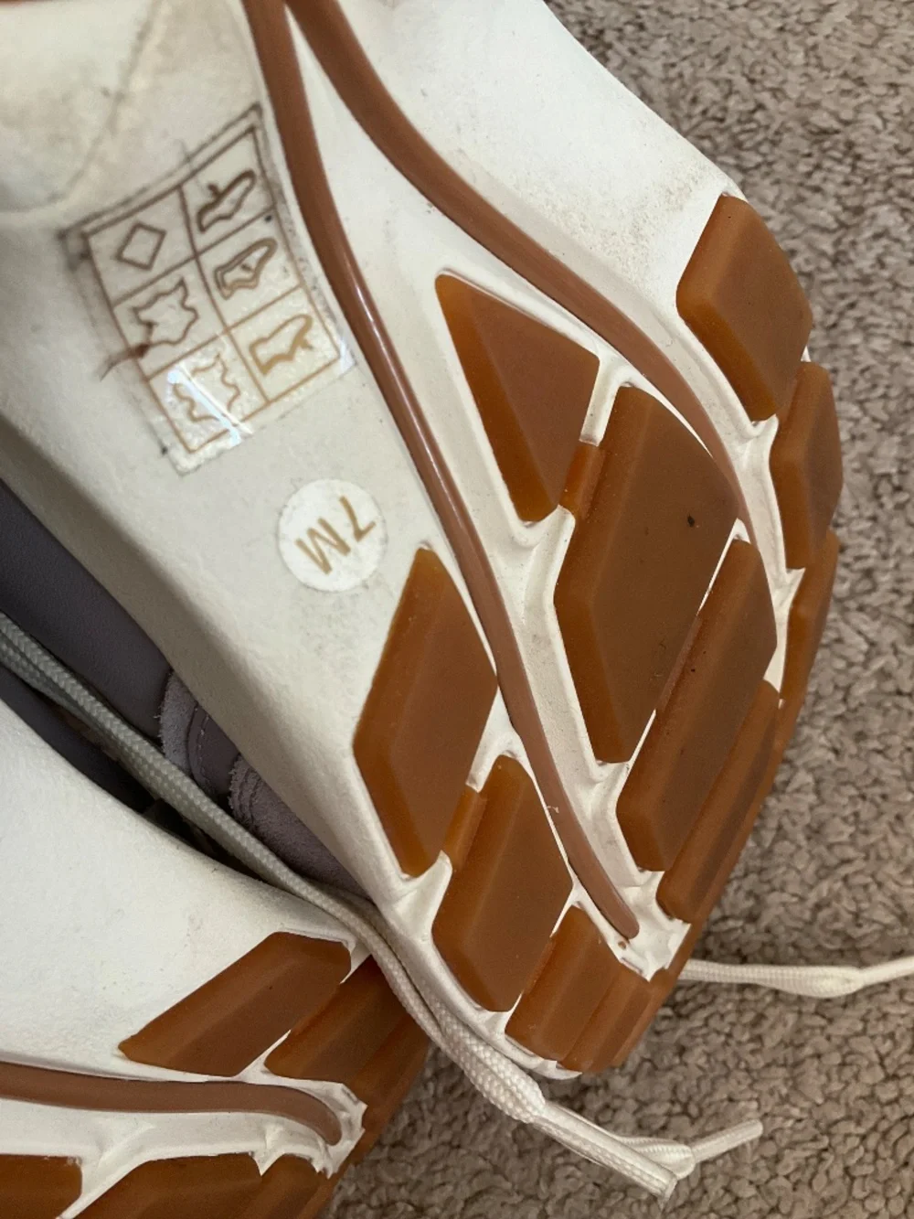 TORY BURCH Woman Sneakers Lilac Size 7 Leather In Purple